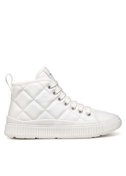 Sneakersy Geox J Laquinny Girl J46M3B 000BC C1000 M Biały ze sklepu eobuwie.pl w kategorii Buty sportowe dziecięce - zdjęcie 177422738