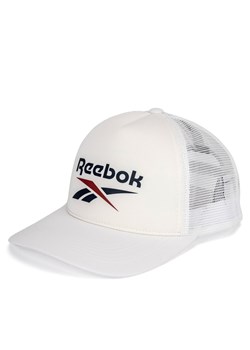 Czapka z daszkiem Reebok RBH1700-100 Biały ze sklepu eobuwie.pl w kategorii Czapki z daszkiem męskie - zdjęcie 177422739