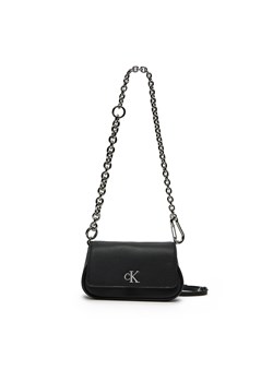 Torebka Calvin Klein Jeans K60K613049 Czarny ze sklepu eobuwie.pl w kategorii Kopertówki - zdjęcie 177423325