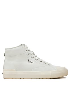 Sneakersy Pepe Jeans Ben Moon M PMS31064 Biały ze sklepu eobuwie.pl w kategorii Buty sportowe męskie - zdjęcie 177423495