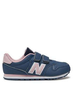 Sneakersy New Balance PV500CNP Granatowy ze sklepu eobuwie.pl w kategorii Buty sportowe dziecięce - zdjęcie 177423937