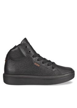 Sneakersy ECCO Soft 60 K 71382201001 Czarny ze sklepu eobuwie.pl w kategorii Buty sportowe dziecięce - zdjęcie 177424099