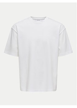 Only & Sons T-Shirt Caspian 22031940 Biały Authentic Fit ze sklepu MODIVO w kategorii T-shirty męskie - zdjęcie 177426945