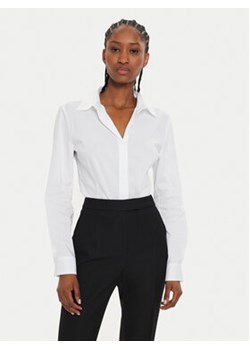 Boss Koszula Bashinah 50499433 Biały Slim Fit ze sklepu MODIVO w kategorii Koszule damskie - zdjęcie 177429778