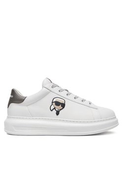 KARL LAGERFELD Sneakersy Kapri KL52531M Biały ze sklepu MODIVO w kategorii Buty sportowe męskie - zdjęcie 177435338