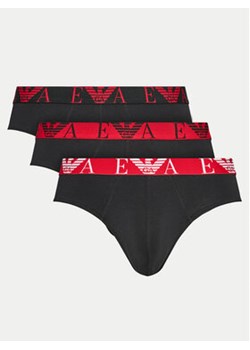 Emporio Armani Underwear Komplet 3 par slipów 111734 4F715 38121 Czarny ze sklepu MODIVO w kategorii Majtki męskie - zdjęcie 177438366