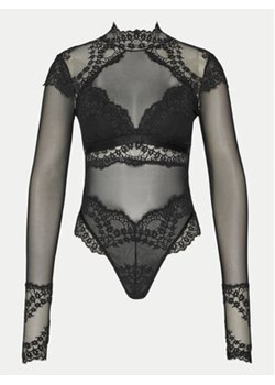 Hunkemöller Body Daisy 300243 Czarny Slim Fit ze sklepu MODIVO w kategorii Body damskie - zdjęcie 177439616