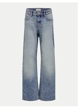 Kids ONLY Jeansy 15335252 Niebieski Wide Leg ze sklepu MODIVO w kategorii Spodnie dziewczęce - zdjęcie 177440135