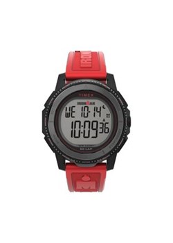 Timex Zegarek Ironman Digital Adrenaline TW5M57900 Czerwony ze sklepu MODIVO w kategorii Zegarki - zdjęcie 177441925