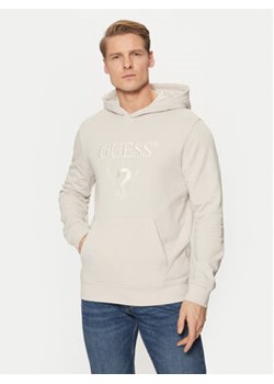 Guess Bluza M5RQ36 KCN01 Szary Regular Fit ze sklepu MODIVO w kategorii Bluzy męskie - zdjęcie 177443917