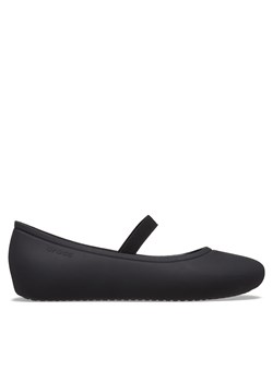 Baleriny Crocs Brooklyn Flat K 209429 Czarny ze sklepu eobuwie.pl w kategorii Balerinki - zdjęcie 177445325