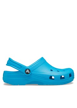 Klapki Crocs Classic Kids Clog T 206990 Niebieski ze sklepu eobuwie.pl w kategorii Klapki dziecięce - zdjęcie 177445596