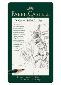 Faber-Castell Ołówki (12 szt.) &quot;Castell 9000&quot; ze sklepu Limango Polska w kategorii Akcesoria biurowe - zdjęcie 177449749