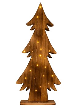 näve Lampa dekoracyjna LED w kolorze brązowym - wys. 90 cm ze sklepu Limango Polska w kategorii Dekoracje bożonarodzeniowe - zdjęcie 177449918