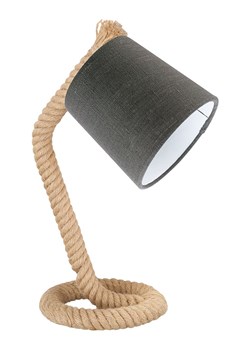 FISCHER &amp; HONSEL Lampa stołowa "Yara" w kolorze szaro-beżowym - 25 x 37,5 cm ze sklepu Limango Polska w kategorii Oświetlenie - zdjęcie 177454039