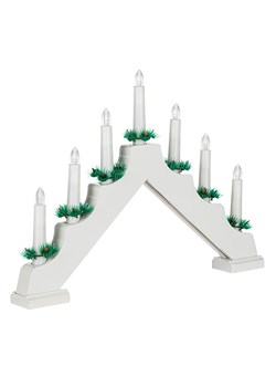 Profiline Dekoracyjna lampa LED w kolorze białym - 42,5 x 32 x 4,5 cm ze sklepu Limango Polska w kategorii Dekoracje bożonarodzeniowe - zdjęcie 177455206