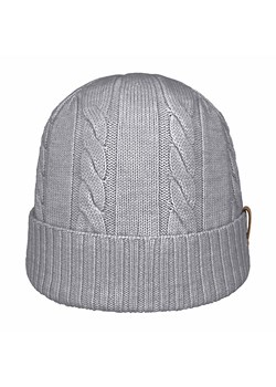 NANGA Wełniana czapka beanie &quot;Wipptal&quot; w kolorze jasnoszarym ze sklepu Limango Polska w kategorii Czapki dziecięce - zdjęcie 177456045