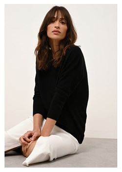 Just Cashmere Kaszmirowy sweter "Rebecca" w kolorze czarnym ze sklepu Limango Polska w kategorii Swetry damskie - zdjęcie 177456195