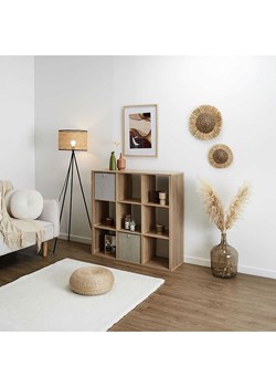 THE HOME DECO FACTORY Regał stojący w kolorze jasnobrązowym - 102 x 99 x 32 cm ze sklepu Limango Polska w kategorii Regały i witryny - zdjęcie 177456719