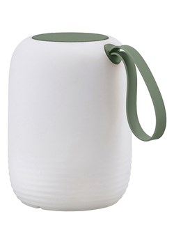 Villa Collection Lampa LED w kolorze biało-zielonym z głośnikiem - wys. 15,5 x Ø 12,5 cm ze sklepu Limango Polska w kategorii Oświetlenie ogrodowe - zdjęcie 177456896