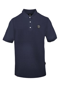 Plein Sport Koszulka polo w kolorze granatowym ze sklepu Limango Polska w kategorii T-shirty męskie - zdjęcie 177457119