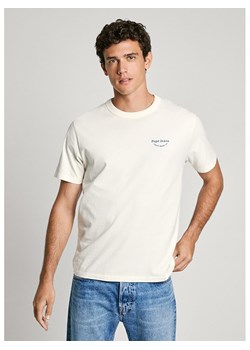 Pepe Jeans Koszulka &quot;Aris&quot; w kolorze białym ze sklepu Limango Polska w kategorii T-shirty męskie - zdjęcie 177457655