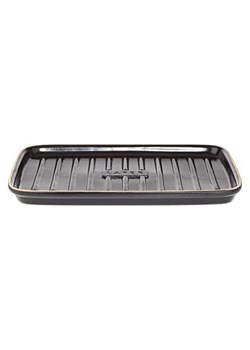Römertopf Płyta grillowa w kolorze czarnym - 34 x 2,8 x 23 cm ze sklepu Limango Polska w kategorii Pozostałe wyposażenie ogrodowe - zdjęcie 177458305