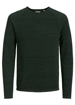 Jack &amp; Jones Sweter &quot;Hill&quot; w kolorze ciemnozielonym ze sklepu Limango Polska w kategorii Swetry męskie - zdjęcie 177460026
