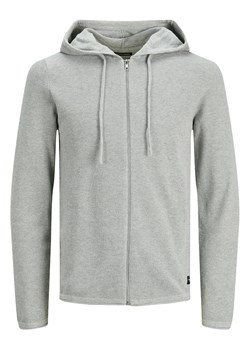 Jack &amp; Jones Kardigan &quot;Hill&quot; w kolorze jasnoszarym ze sklepu Limango Polska w kategorii Swetry męskie - zdjęcie 177460029