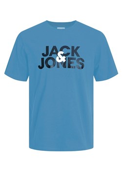 Jack &amp; Jones Koszulka &quot;Jacula&quot; w kolorze niebieskim ze sklepu Limango Polska w kategorii T-shirty męskie - zdjęcie 177460066