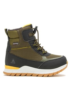 Kamik Kozaki zimowe &quot;Rockies&quot; w kolorze khaki ze sklepu Limango Polska w kategorii Buty zimowe dziecięce - zdjęcie 177462799