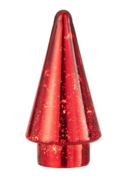J Line Figurka dekoracyjna LED w kolorze czerwonym - 9 x 19 x 9 cm ze sklepu Limango Polska w kategorii Dekoracje - zdjęcie 177463006