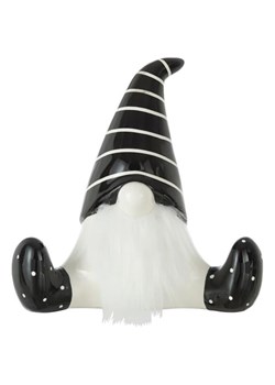 J Line Figurka dekoracyjna w kolorze biało-czarnym - 19,5 x 19 x 10,5 cm ze sklepu Limango Polska w kategorii Dekoracje - zdjęcie 177463017