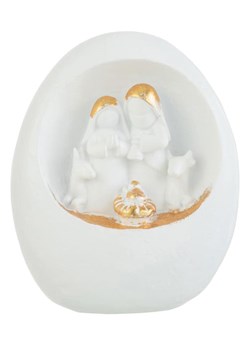 J Line Dekoracja w kolorze złoto-białym - 16 x 19 x 11,5 cm ze sklepu Limango Polska w kategorii Dekoracje - zdjęcie 177463029