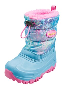 Playshoes Kozaki zimowe w kolorze różowo-błękitnym ze sklepu Limango Polska w kategorii Buty zimowe dziecięce - zdjęcie 177463899
