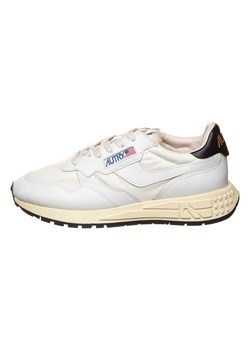 AUTRY Skórzane sneakersy &quot;Reelwind Low&quot; w kolorze biało-czarnym ze sklepu Limango Polska w kategorii Buty sportowe damskie - zdjęcie 177464085