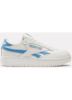 Reebok Skórzane sneakersy &quot;Club C Double Revenge&quot; w kolorze błękitno-szarym ze sklepu Limango Polska w kategorii Buty sportowe damskie - zdjęcie 177465086