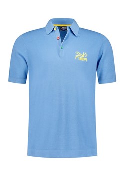 NEW ZEALAND AUCKLAND Koszulka polo w kolorze błękitnym ze sklepu Limango Polska w kategorii T-shirty męskie - zdjęcie 177470905