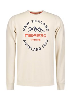 NEW ZEALAND AUCKLAND Bluza w kolorze beżowym ze sklepu Limango Polska w kategorii Bluzy męskie - zdjęcie 177470918