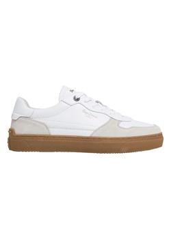 Pepe Jeans FOOTWEAR Skórzane sneakersy &quot;Camden One&quot; w kolorze białym ze sklepu Limango Polska w kategorii Buty sportowe męskie - zdjęcie 177471086