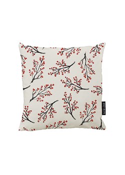 Butter Kings Poszewka &quot;Rowan berries&quot; ze wzorem na poduszkę - 45 x 45 cm ze sklepu Limango Polska w kategorii Poszewki na poduszki - zdjęcie 177472578
