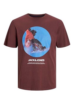 Jack &amp; Jones Koszulka w kolorze brązowym ze sklepu Limango Polska w kategorii T-shirty męskie - zdjęcie 177473086