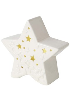 Boltze Dekoracja LED &quot;Maltesy&quot; w kolorze białym - 13 x 13 cm ze sklepu Limango Polska w kategorii Dekoracje - zdjęcie 177475306