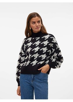 Vero Moda Sweter w kolorze czarno-białym ze sklepu Limango Polska w kategorii Swetry damskie - zdjęcie 177475756