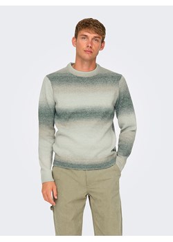 ONLY &amp; SONS Sweter w kolorze zielonym ze sklepu Limango Polska w kategorii Swetry męskie - zdjęcie 177475885