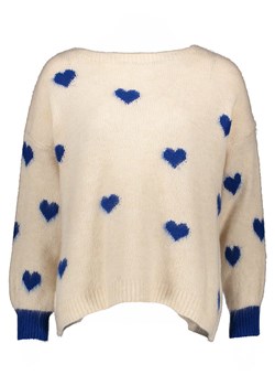 miss goodlife Sweter w kolorze kremowo-granatowym ze sklepu Limango Polska w kategorii Swetry damskie - zdjęcie 177476268