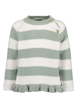 Blue Seven Sweter w kolorze szaro-białym ze sklepu Limango Polska w kategorii Bluzy i swetry - zdjęcie 177477326