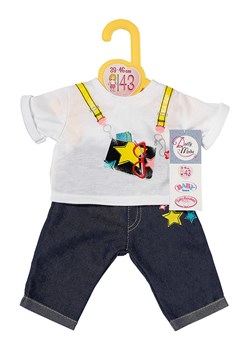 Dolly Moda Ubranko &quot;Dolly Moda Jeans + Shirt&quot; ze wzorem dla lalek - 3+ ze sklepu Limango Polska w kategorii Zabawki - zdjęcie 177477717