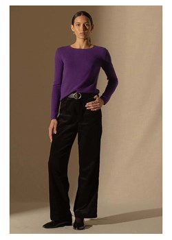 Perfect Cashmere Kaszmirowy sweter &quot;Oprah&quot; w kolorze fioletowym ze sklepu Limango Polska w kategorii Swetry damskie - zdjęcie 177477848
