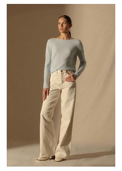 Perfect Cashmere Kaszmirowy sweter &quot;Megan&quot; w  kolorze błękitnym ze sklepu Limango Polska w kategorii Swetry damskie - zdjęcie 177477858